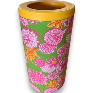 Lilly Pulitzer Slim Can Tumbler Insulator Floral 12 oz New
